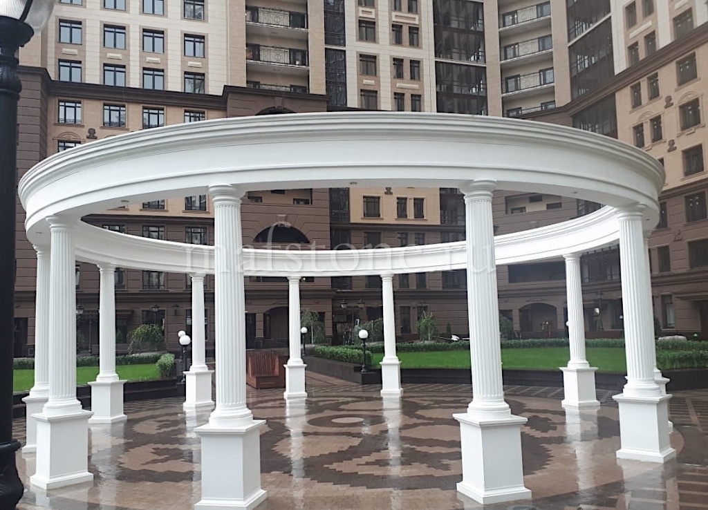 ротонда диаметром 10 000 мм ротонда диаметром 10 000 мм